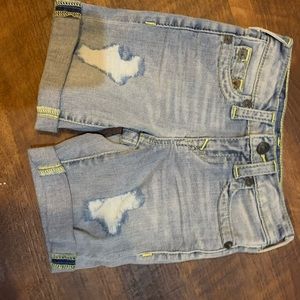 True Religion denim shorts